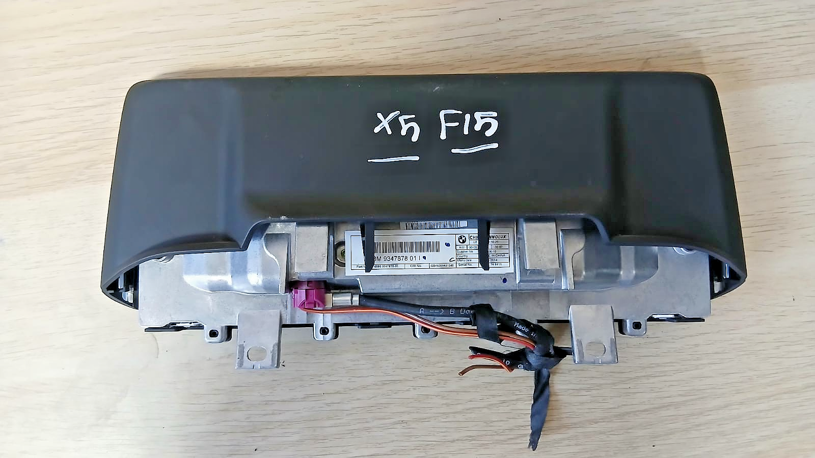 BMW X5 F15 10.25" 2014 Central Information Display Screen OEM 9347878