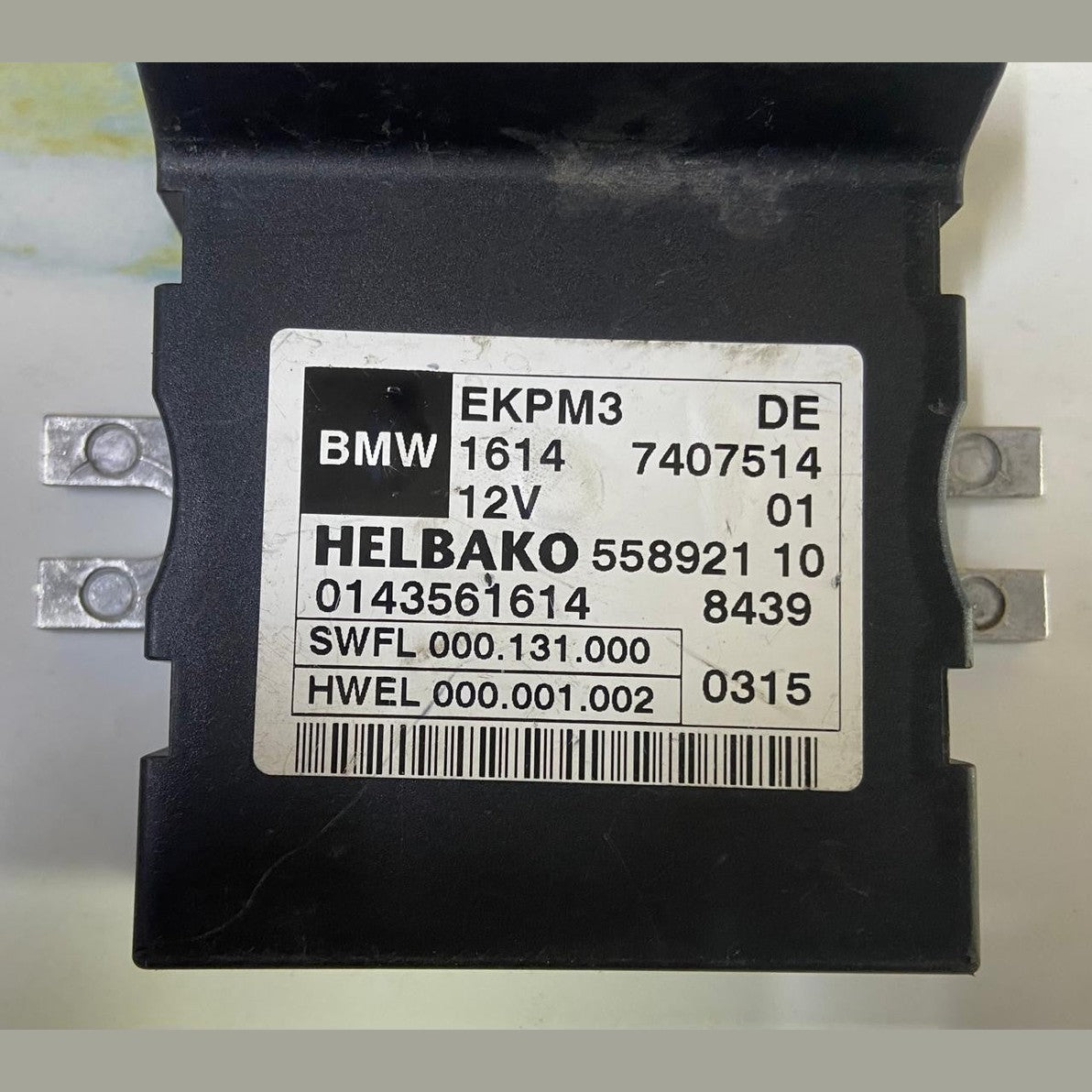 OEM BMW 3 Series F30 F35 F31 Fuel Pump Control Unit Module 7407514