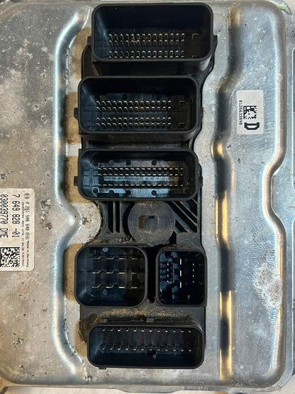 2013 BMW F01 LCI 750i N63N ECU Engine Control Module SET DME+CAS4+1KEY 7649828