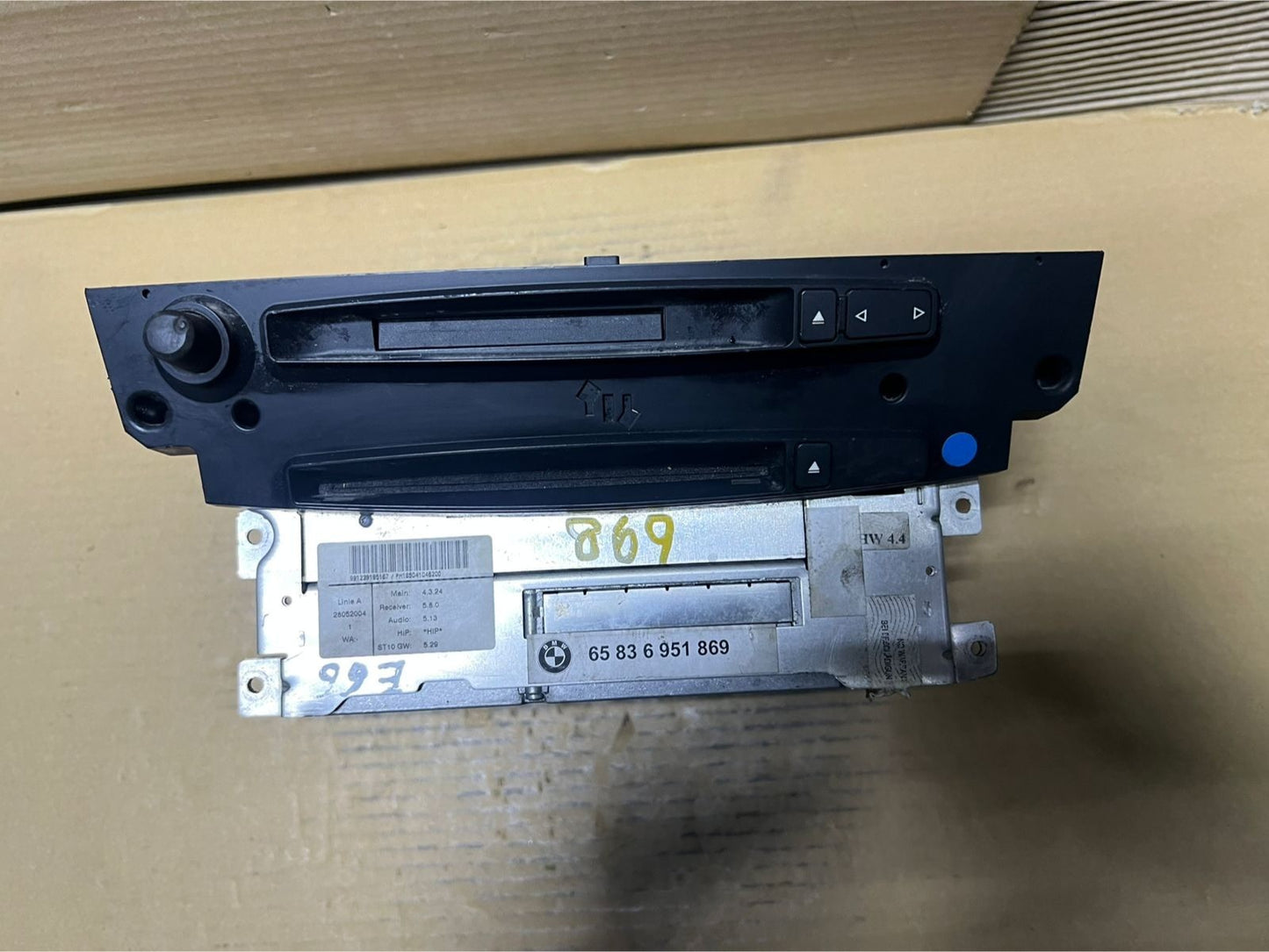BMW Navigation System Cd Computer Module 6951869 E60 and E61