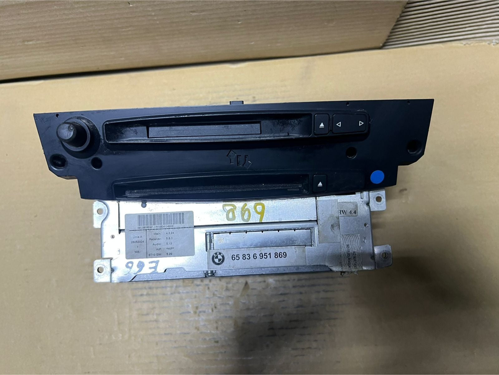 BMW Navigation System Cd Computer Module 6951869 E60 and E61