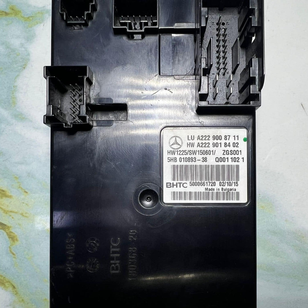 2016 Mercedes-Benz S550 Air Conditioner Control Unit A2229008711 S-Class W222