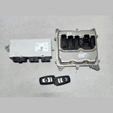 2011 BMW 528i Engine Control Unit ECU Set 7635714 F10 F11 X3 N20