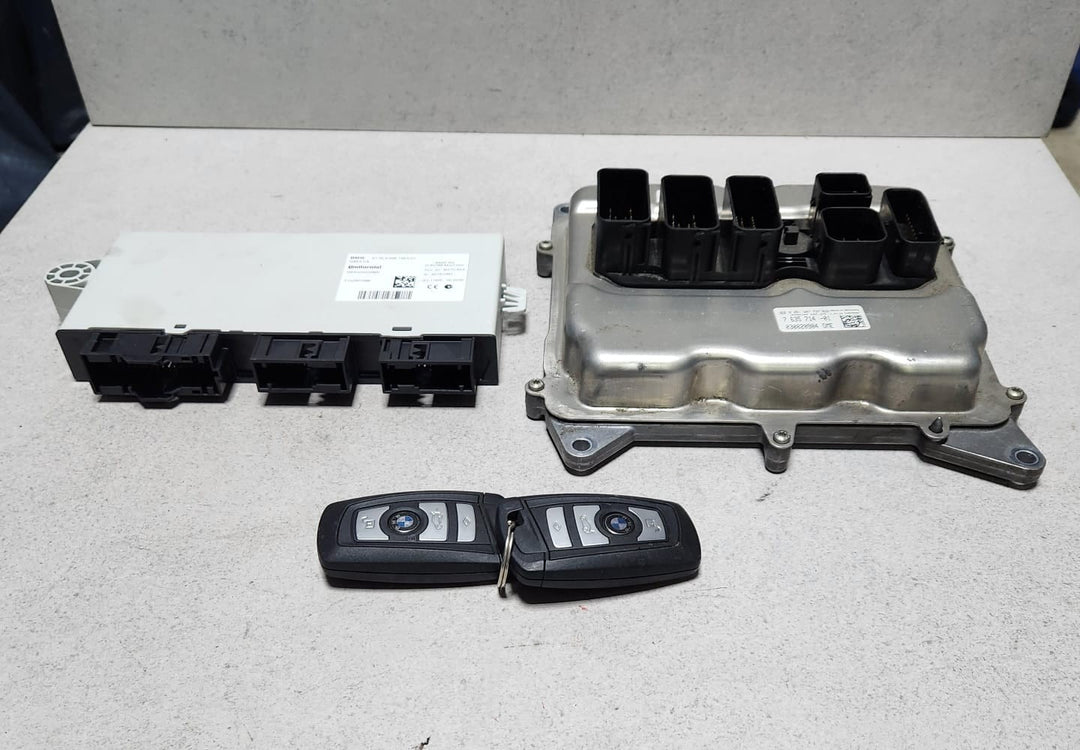 2011 BMW 528i Engine Control Unit ECU Set 7635714 F10 F11 X3 N20