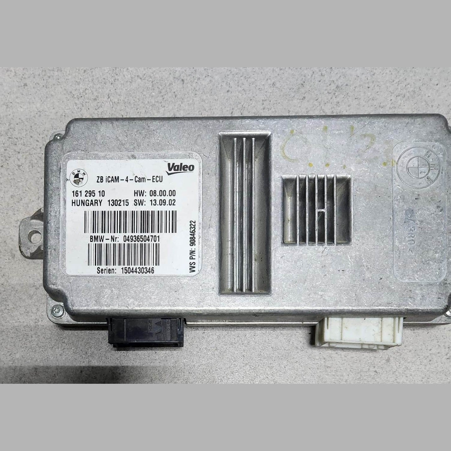 2016 BMW i8 Surround View Camera Control Module 9365047 I12 X3 F25 X4 F26 X5 F15