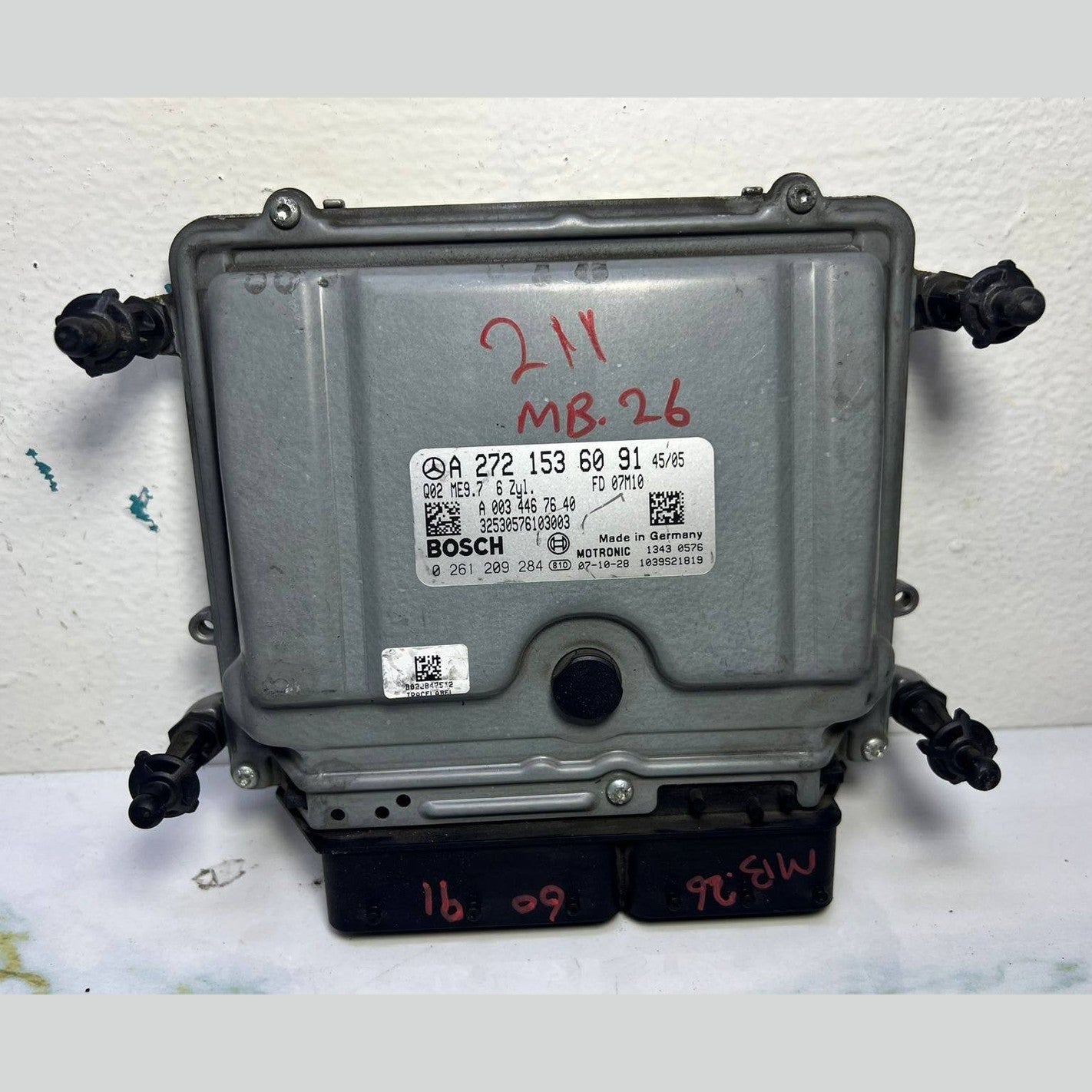 2006-2009 Mercedes-Benz E350 Engine Control Module A2721536091 ML350 CLK350