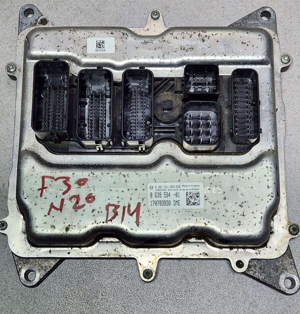 2016 BMW F30 320 i 420i 423i N20 Engine Control Module ECU ONLY 8639594 OEM