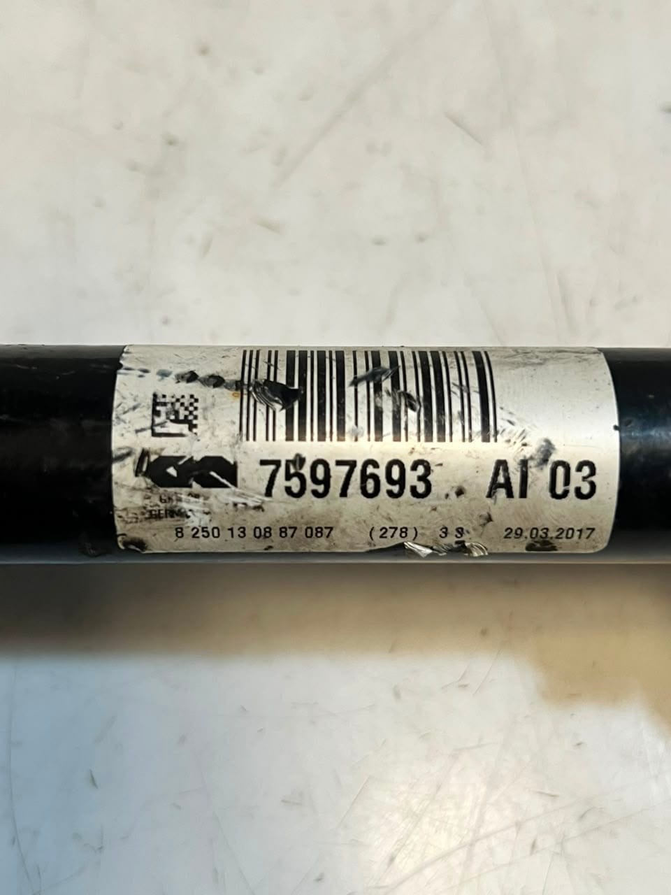 BMW 3' GT F34 F30 F35 F31 320i Front Left AXLE xDrive Drive Shaft 7597693 OEM