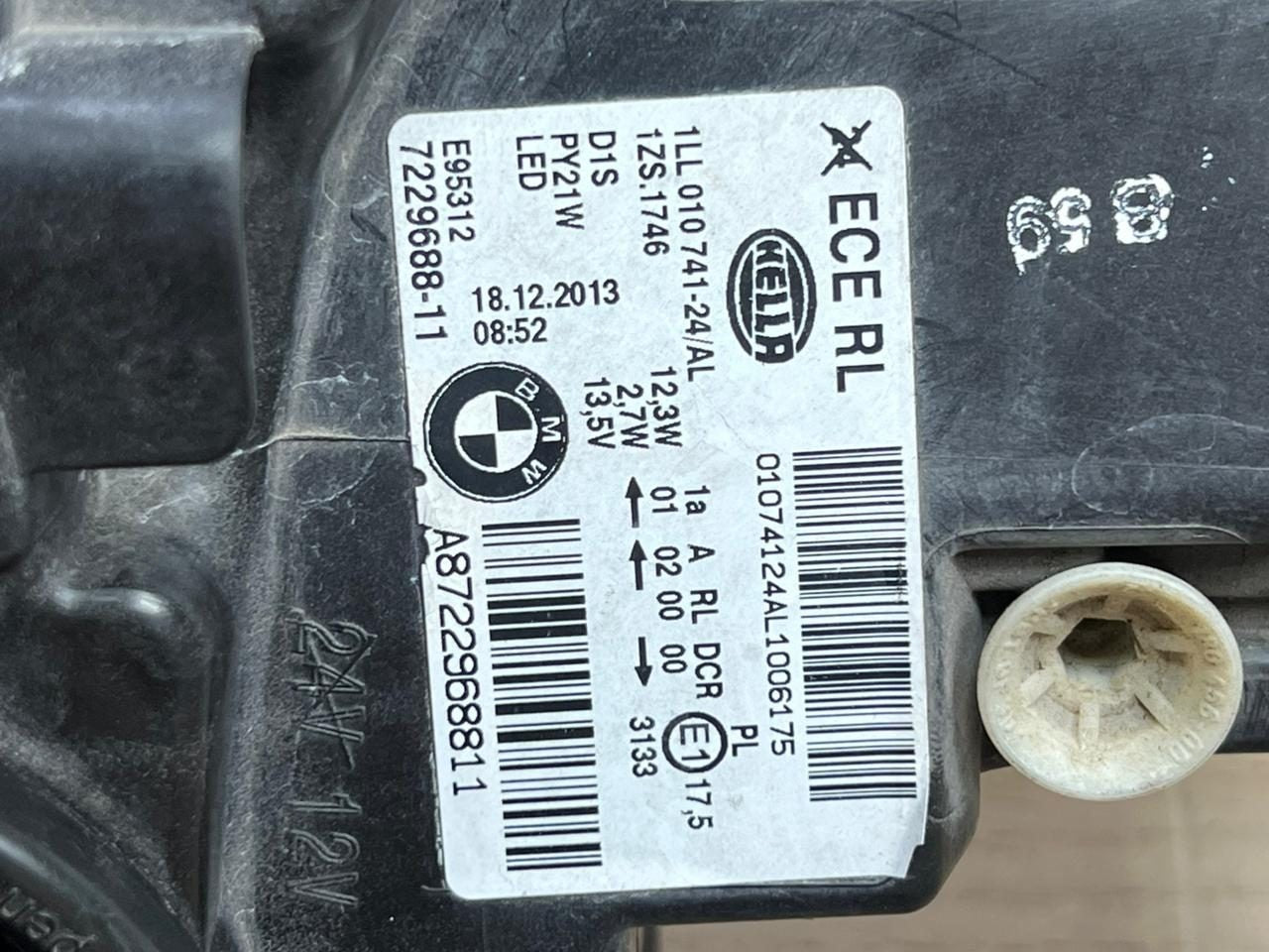 BMW 3 Series E92 E93 LCI RIGHT Bi-Xenon Dynamic Headlight 7239934 - 07