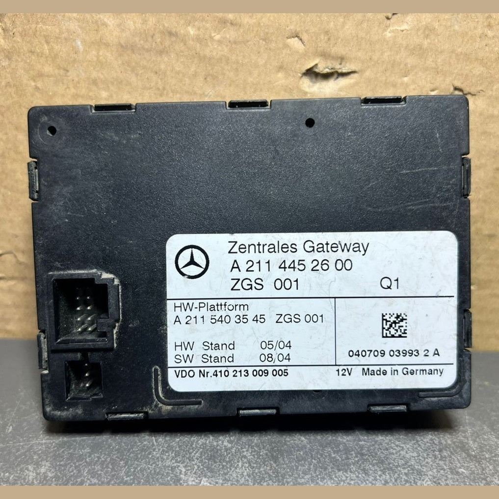 03-09 Mercedes W211 E-Class E320 Central Gateway Control Module A211 4452600 OEM