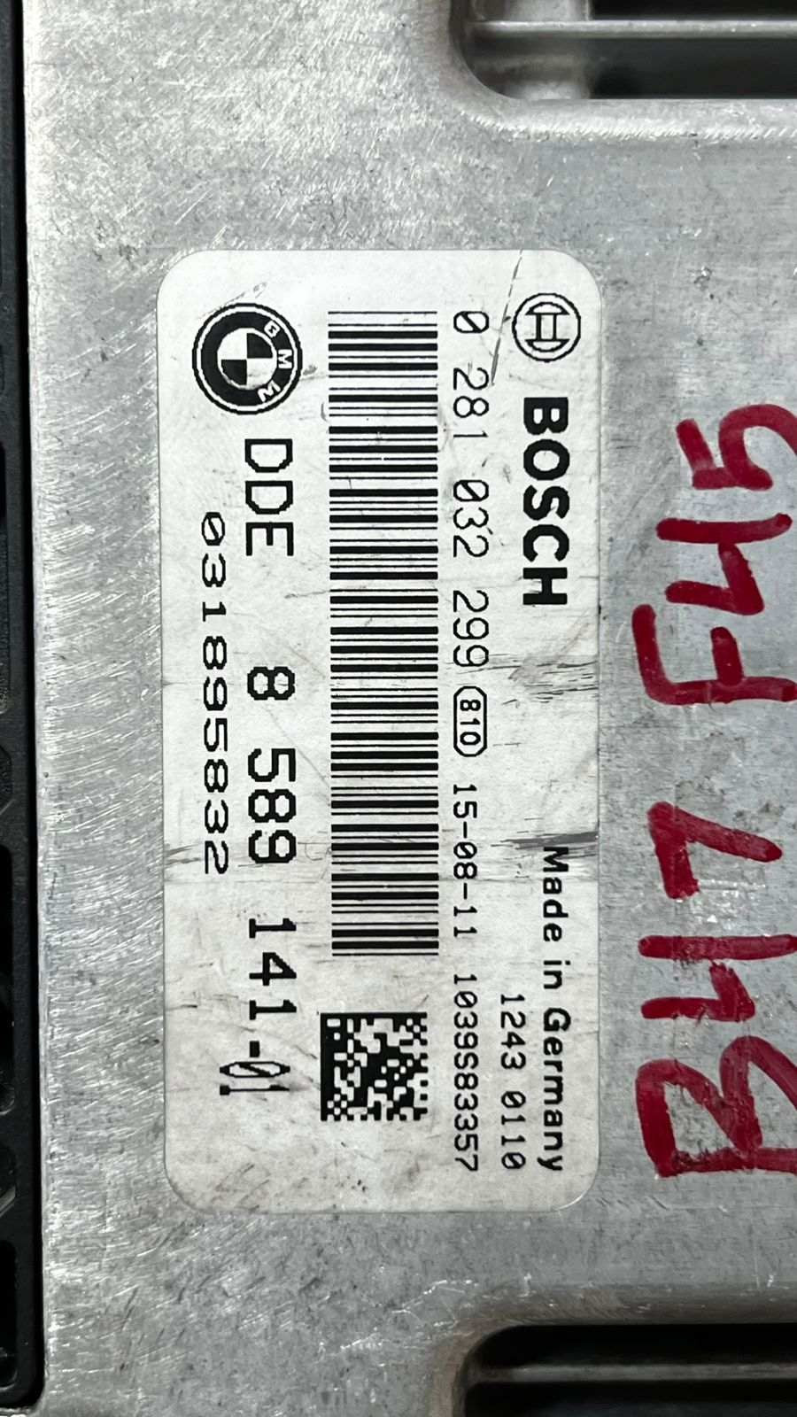 BMW B47 F45 DDE KIT WITH KEY, BDC Engine Control Unit 8589141 