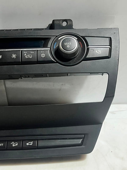 2007-2014 BMW X5 E70 and X6 E71 E72 A/C Climate Control Panel 9279653 OEM