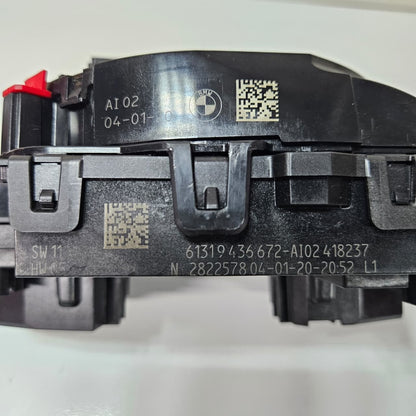2018-2022 BMW G21 G31 G01 G05 G07 X3 Switch Cluster Steering Column 9436672