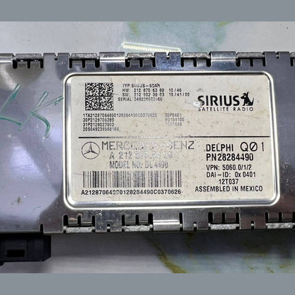 2009-2018 Mercedes-Benz C300 Satellite Radio Receiver Control Module A2128706489