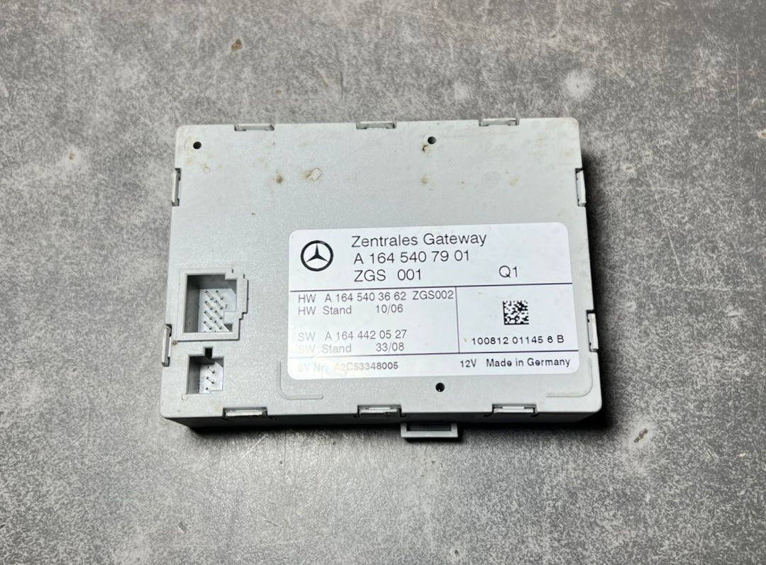 07-13 Mercedes W164 ML350 GL450 Central Gateway Control Module A164 5407901 OEM