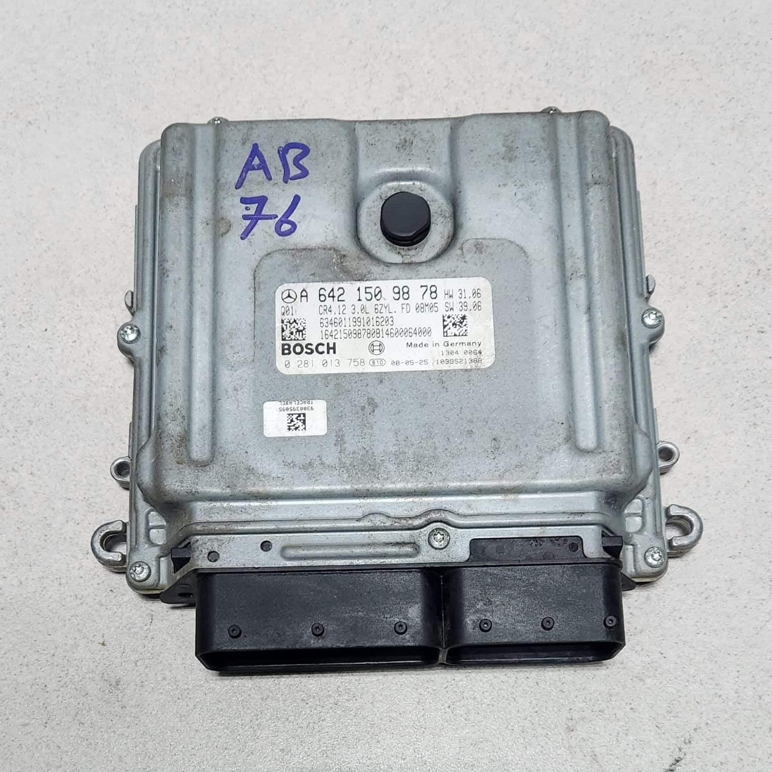2004-2011 Mercedes-Benz ML350 Engine Control Unit A6421509878 ML and GLE models