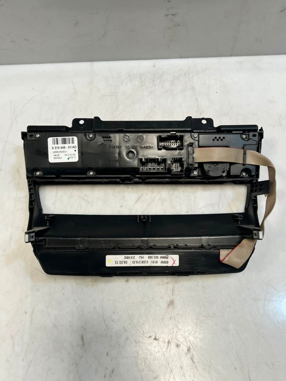 2007-2013 BMW X5 E70 LCI X6 E71 X6 E72 Climate Control Panel 9310449 OEM
