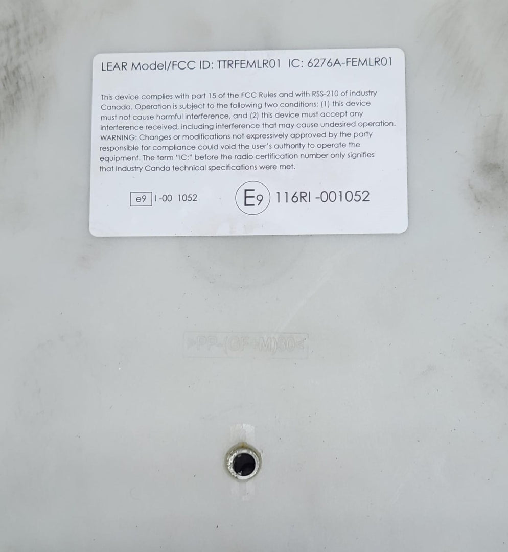 BMW 1 F20 F21 Comfort/Convenience Module 9274029 1 Series F20 F21