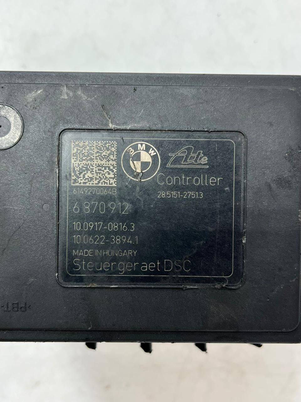 2014-2016 BMW F30 328i F20 320i 335i Abs Anti-Lock Brake Pump Module 6870912 OEM