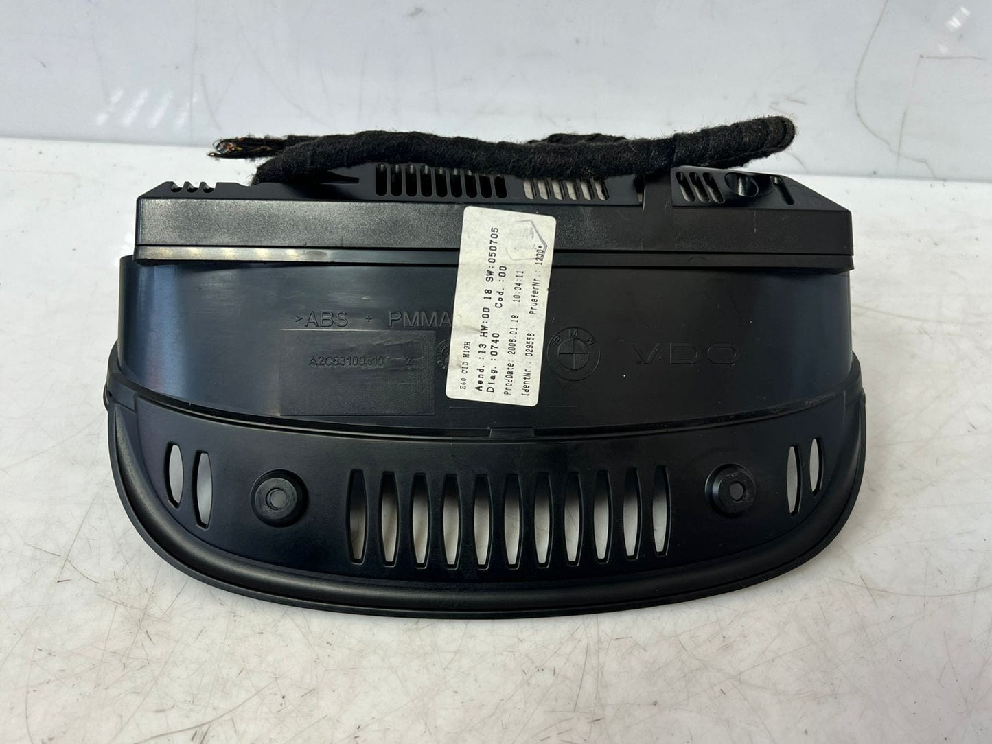 2006 BMW 550i E60 E61 5 Series M5 CID Navigation Display Screen 6970343 OEM