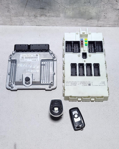 BMW Engine Control Unit 8570933 F20 F21 1 Series and F30 320D ECU SET 2.0D 2014
