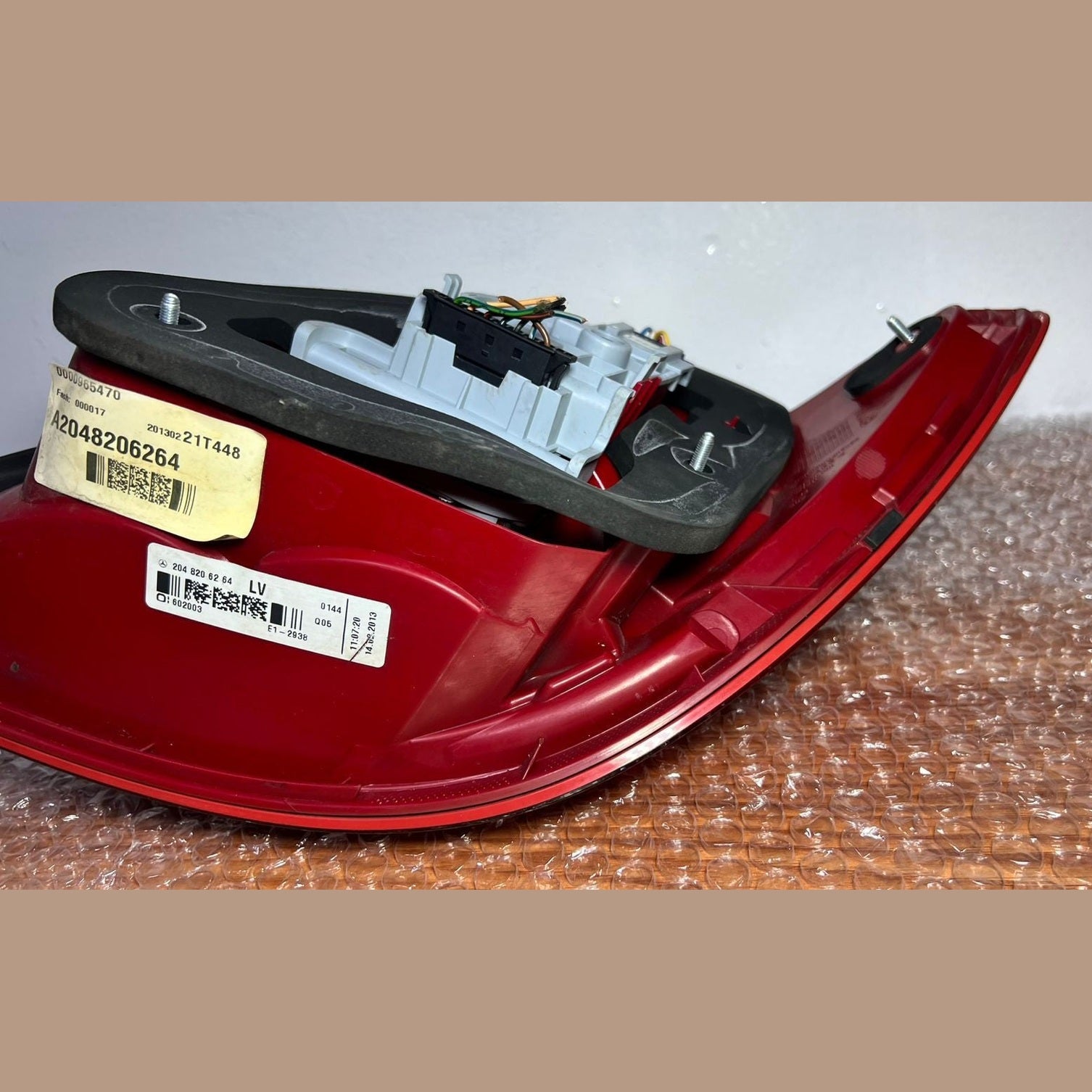 Mercedes W204 C-Class Rear Left Side Tail Light Brake Stop Lamp A204 8206264