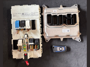 BMW 3 SERIES F30 F31 F10 320i N20 B20B COMPLETE ECU FEM WITH KEY - 8617551
