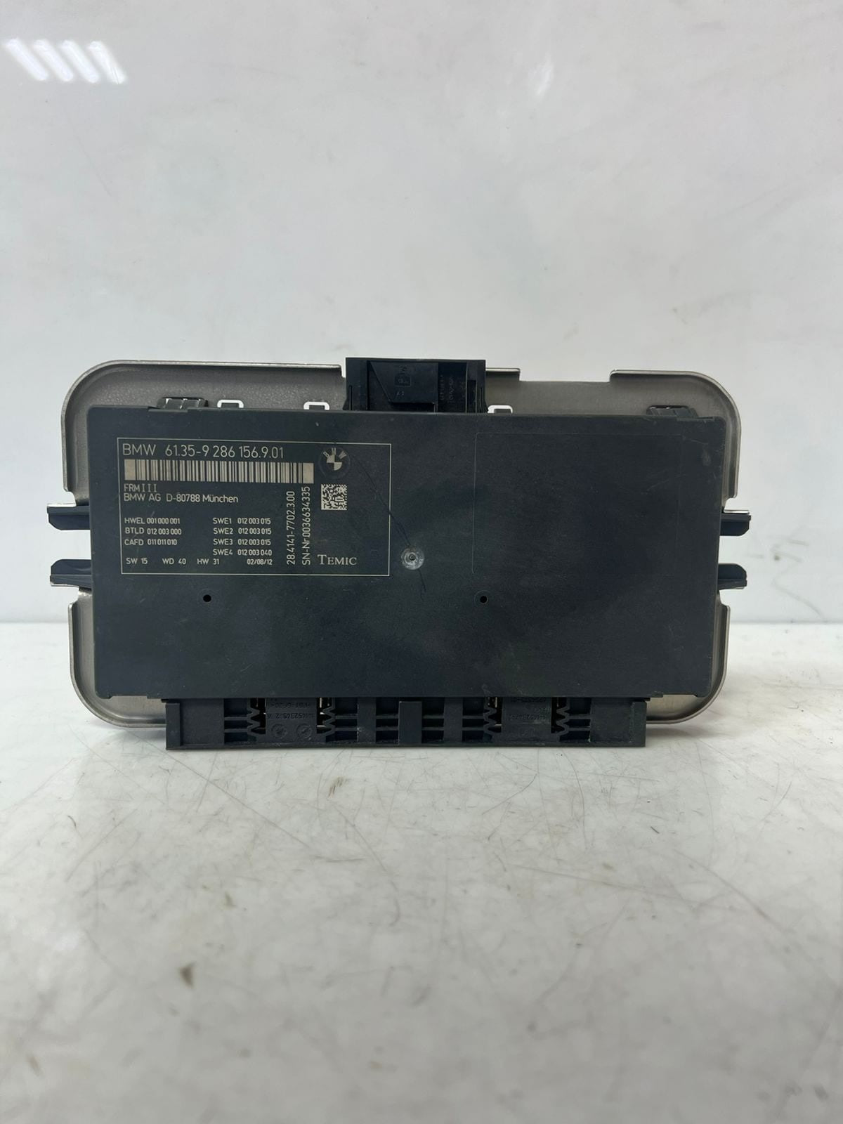 2011-2017 BMW X3 and X4 FRM3 Footwell Control Module 9286156 OEM