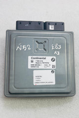 BMW 1,3, SERIES E82, E90, X3 E83 N52 ENGINE CONTROL UNIT ECM DME MSV80.1 7602216