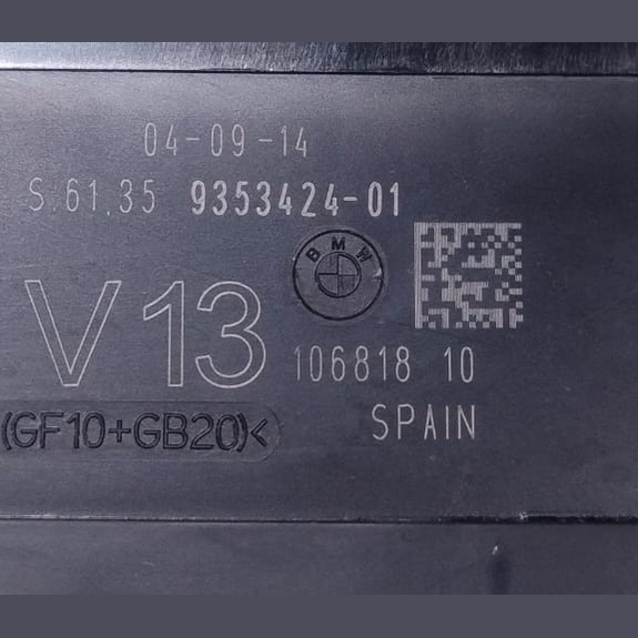 BMW F06 JUNCTION BOX ELECTRONICS CONTROL UNIT - 9353424