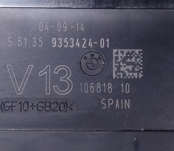 BMW F06 JUNCTION BOX ELECTRONICS CONTROL UNIT - 9353424