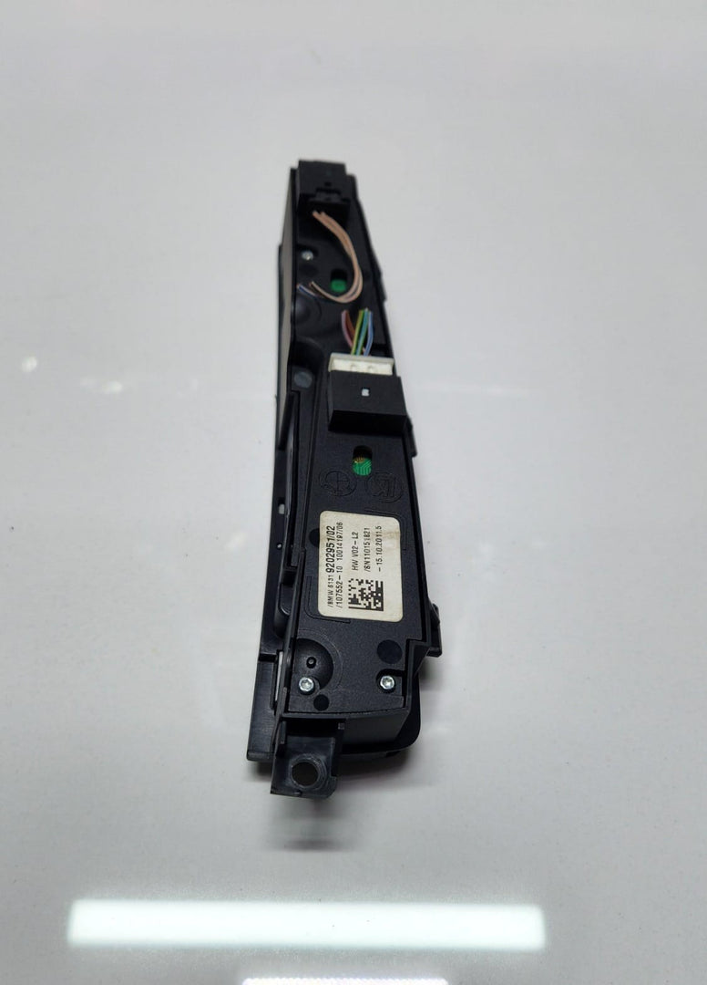 2009-2014 BMW 535i Center Console Switch 9202951 5 Series F10 F11 6 Series F06 