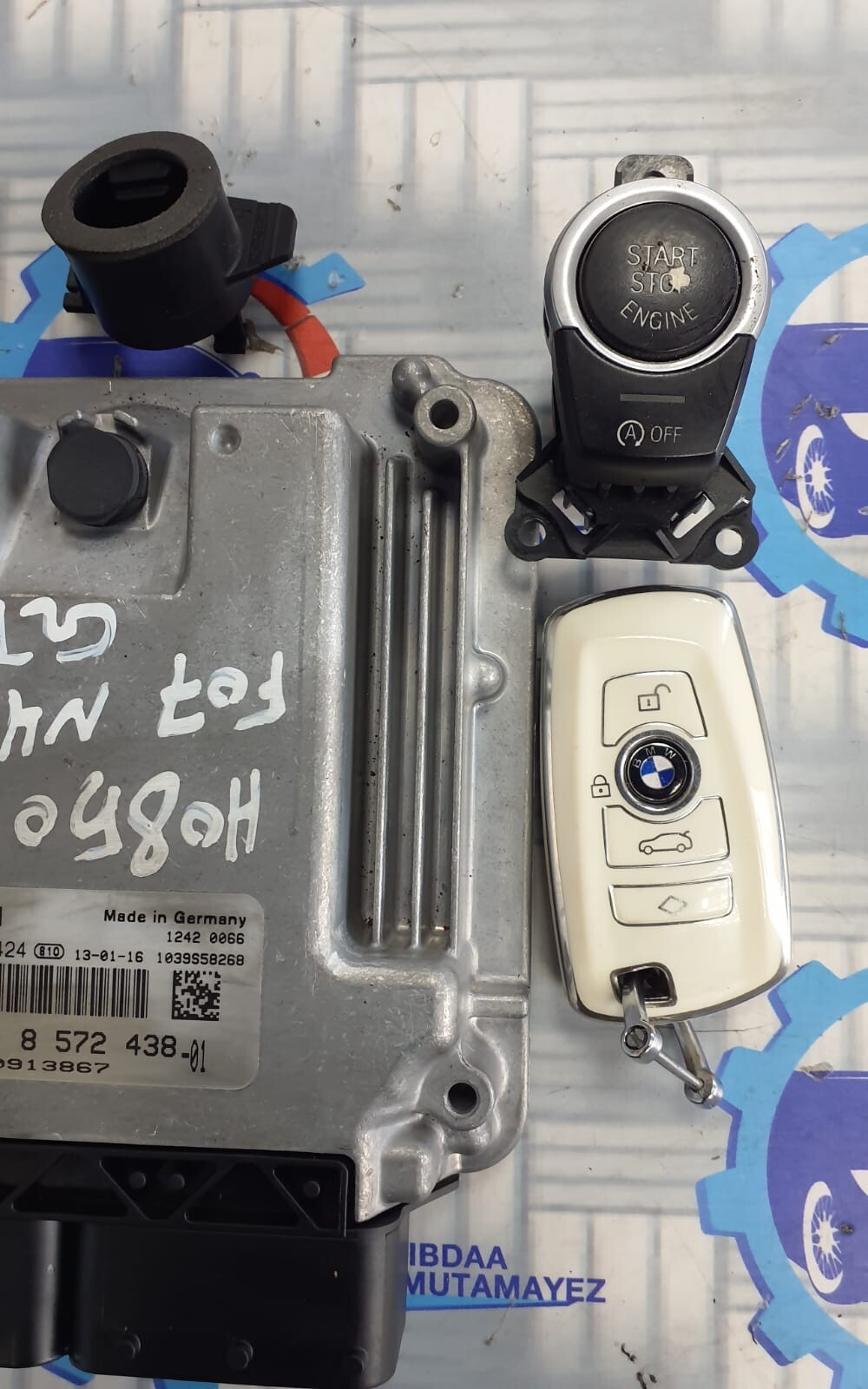 BMW Engine ECU / CAS Kit N47N Diesel Auto F07 F10 F11 5 SERIES 8572438