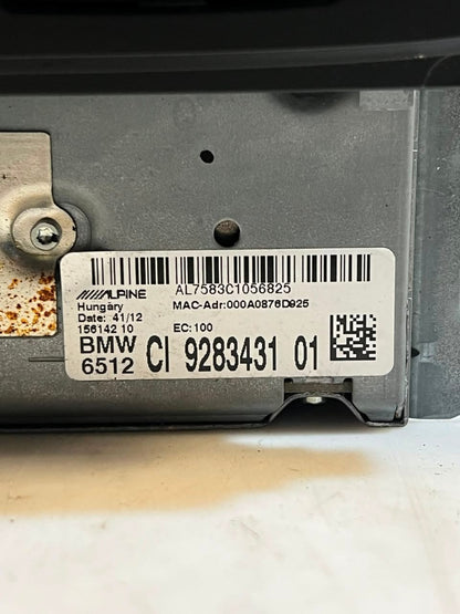 2015 BMW X1 E84 Car Navigation System NBT HEAD UNIT 9283431 OEM