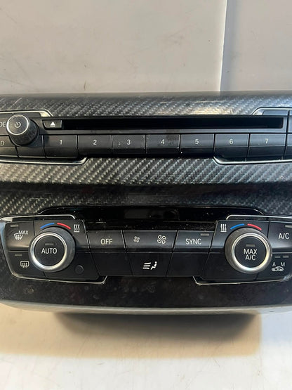 2016-2022 BMW X1 F48 F45 216d AIR CONDITIONING Climate Control Panel 9371459