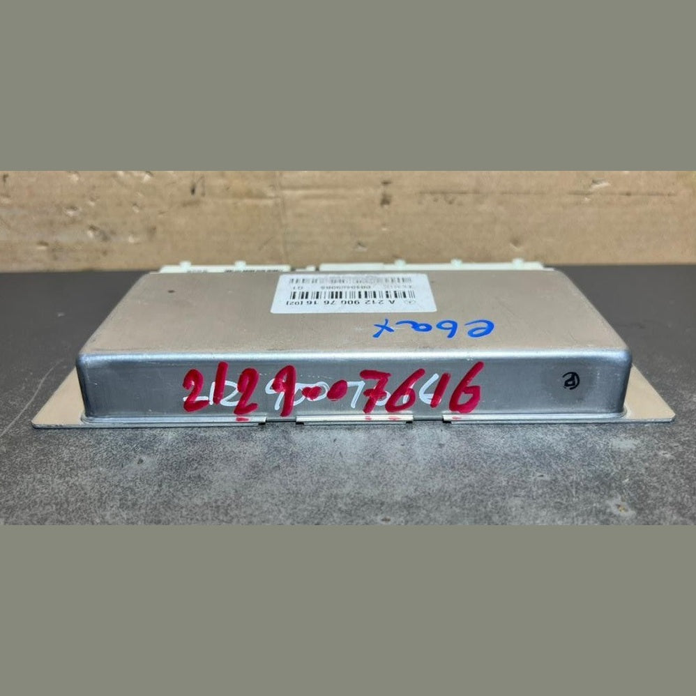10-14 Mercedes W212 E-Class Air Airmatic Suspension Control Module A212 9007616