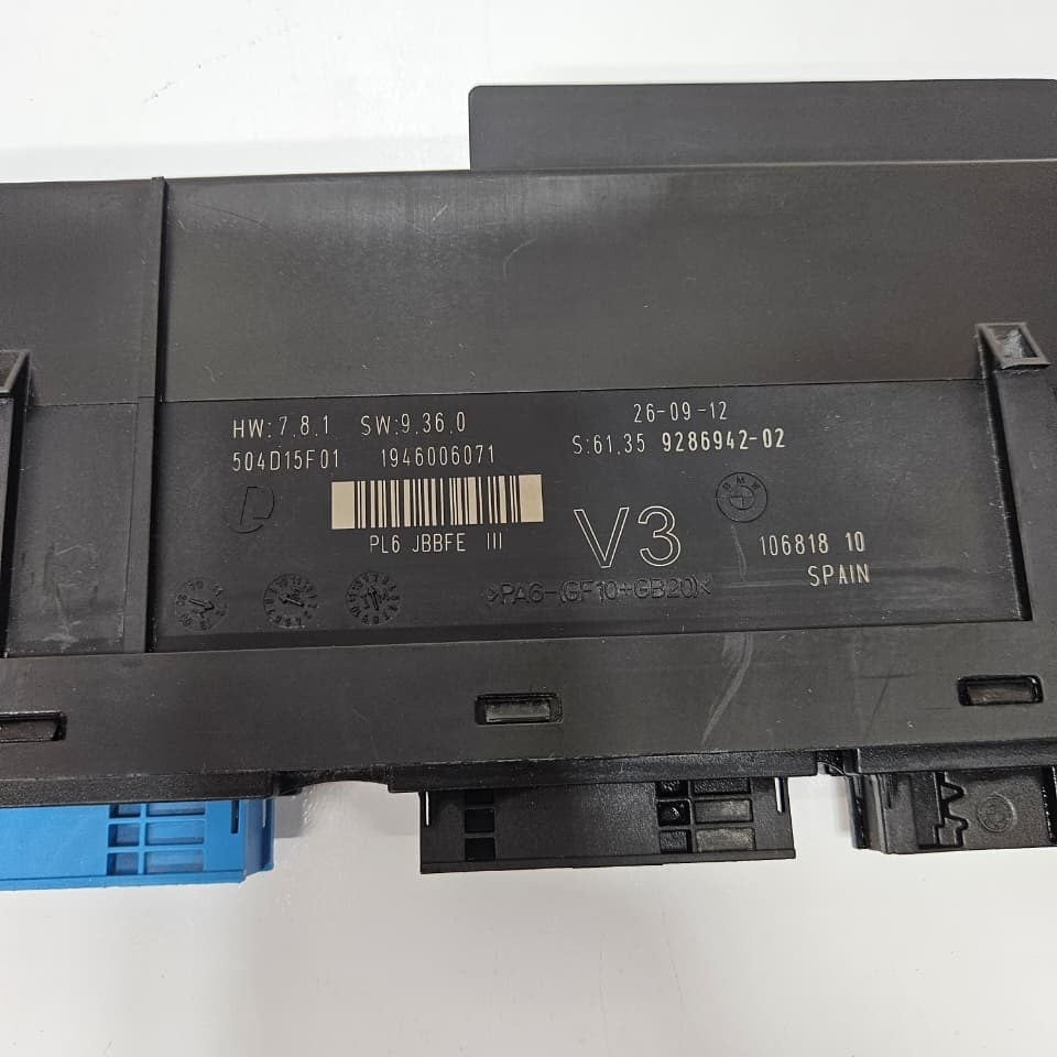 Genuine 2011-2016 BMW 550i Body Control Module 9286942
