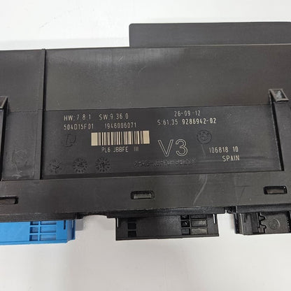 Genuine 2011-2016 BMW 550i Body Control Module 9286942