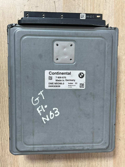2009-2015 BMW 750i N63 4.4 V8 Engine Control Module 7609670