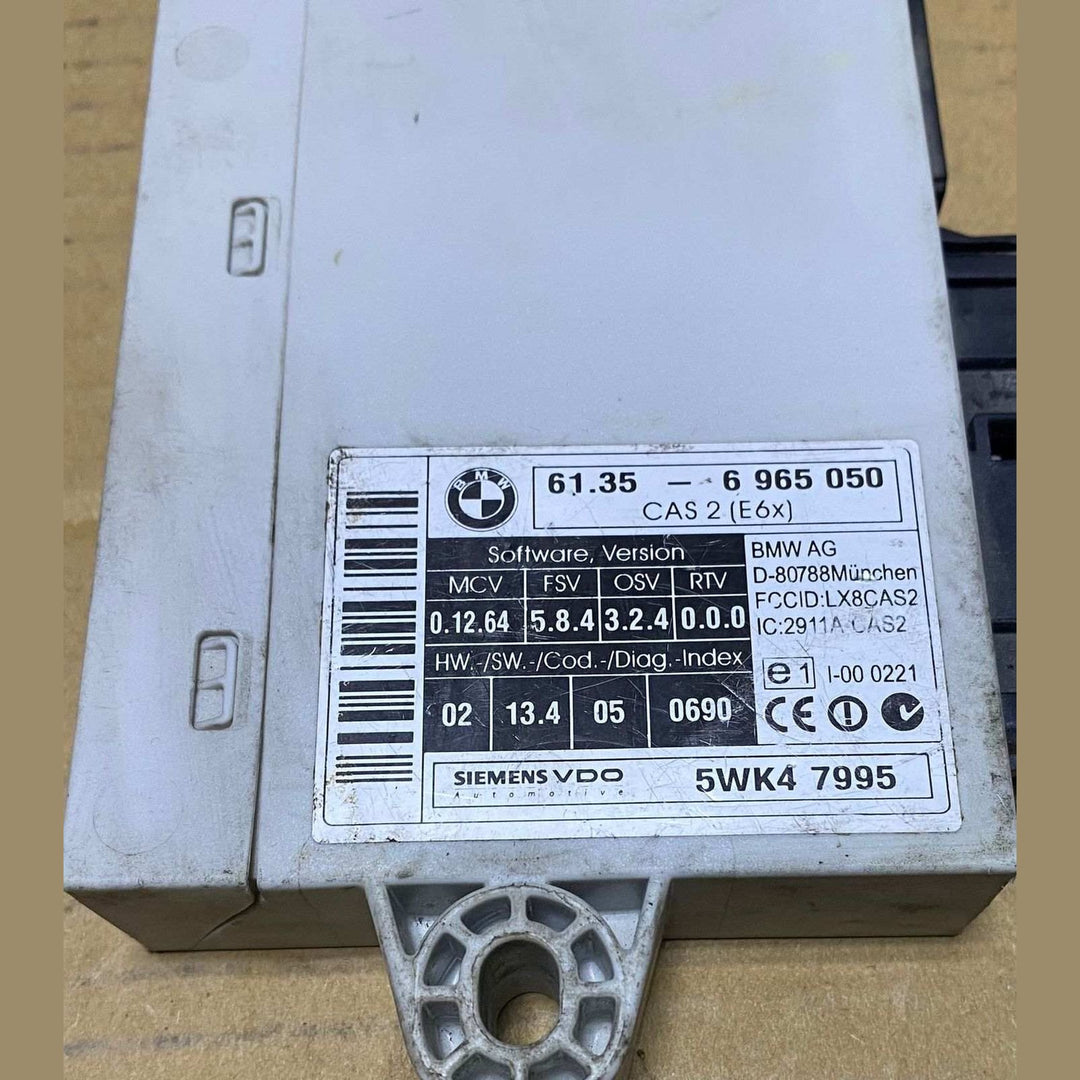 2004-2005 BMW 645Ci Control Module 6965050 5 Series E60 