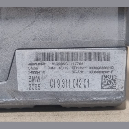 BMW 3 SERIES 2013 F02  AUDIO NAVIGATION HEADUNIT LDA [USED]  -3D20 - 9311042