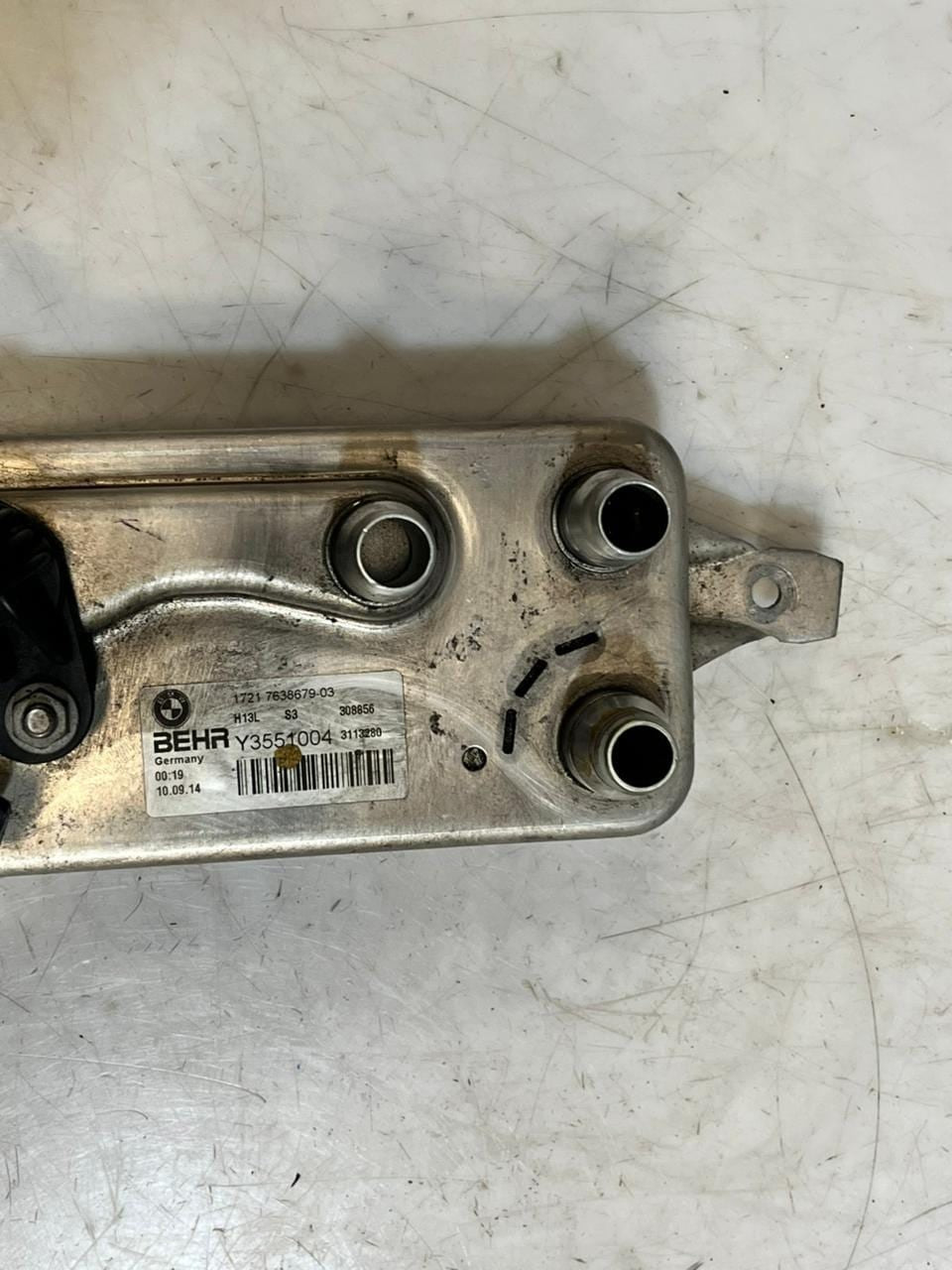 BMW 5' GT F07 7' N55 F01 F02 Transmission Oil Cooler Heat Exchanger 7638679 OEM