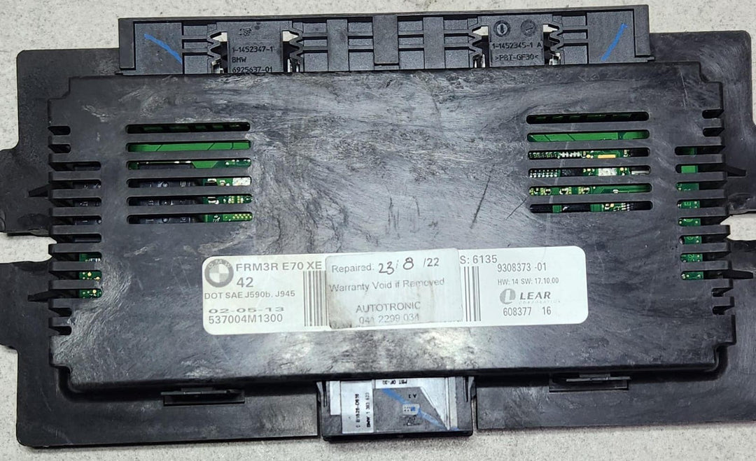 2006-2013 BMW X5 Light Control Module 9308373 X5 E70  X6 E71