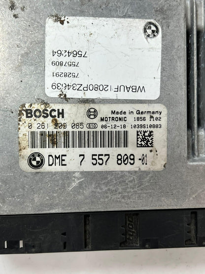 2006 BMW E87 E90 N45B16A 116i 316i 1.6 Petrol Engine ECU DME 7557809 MANUAL 