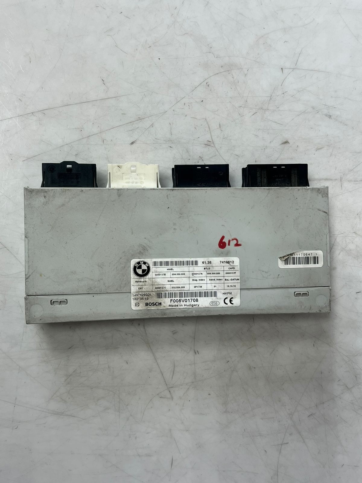 2014-2016 BMW F34 GT 328i and 335i Tailgate Control Unit 7410612 OEM