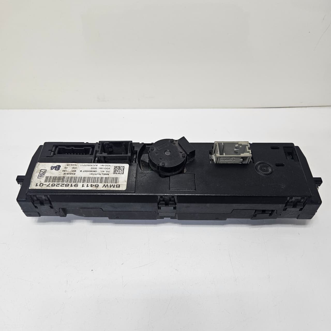 2007-2011 BMW E90, E87, E81, M3 328i Climate Control Unit 9182287