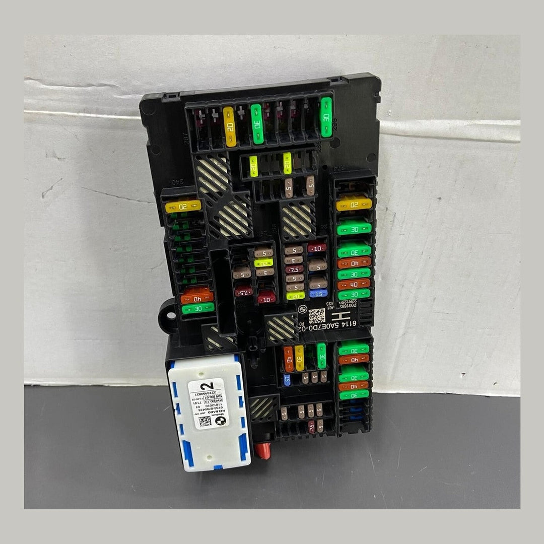 OEM BMW M3 M4 G80 G82 G83 Rear Power Distribution Fuse Box 5A0E7D0 2021 - 2023