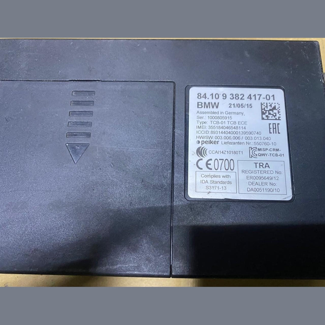 BMW F20 F21 F30 F80 and i3 i01 Bluetooth Control Unit 9382417