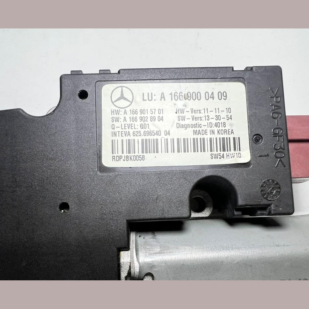2015 Mercedes-Benz ML350 Sunroof Motor A1669000409 ML and GLE Class W166
