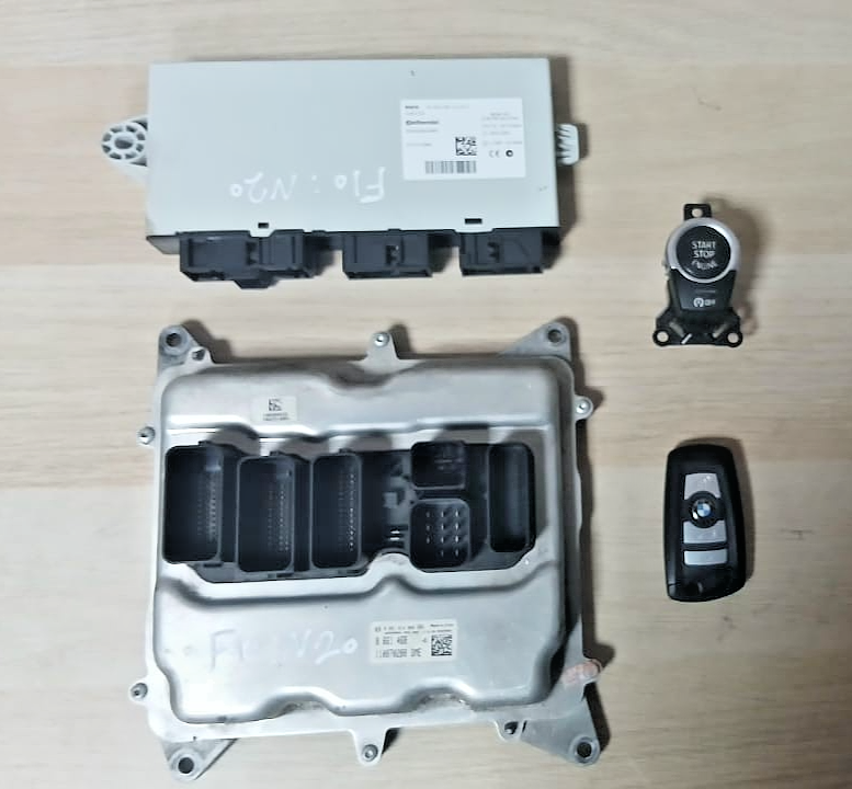 BMW F10 N20 Engine ECU Kit CAS Key Set Manual OEM 8661468GAA
